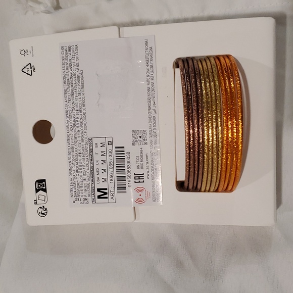 ZARA PACK OF MULTICOLOURED BRACELETS - Picture 6 of 6